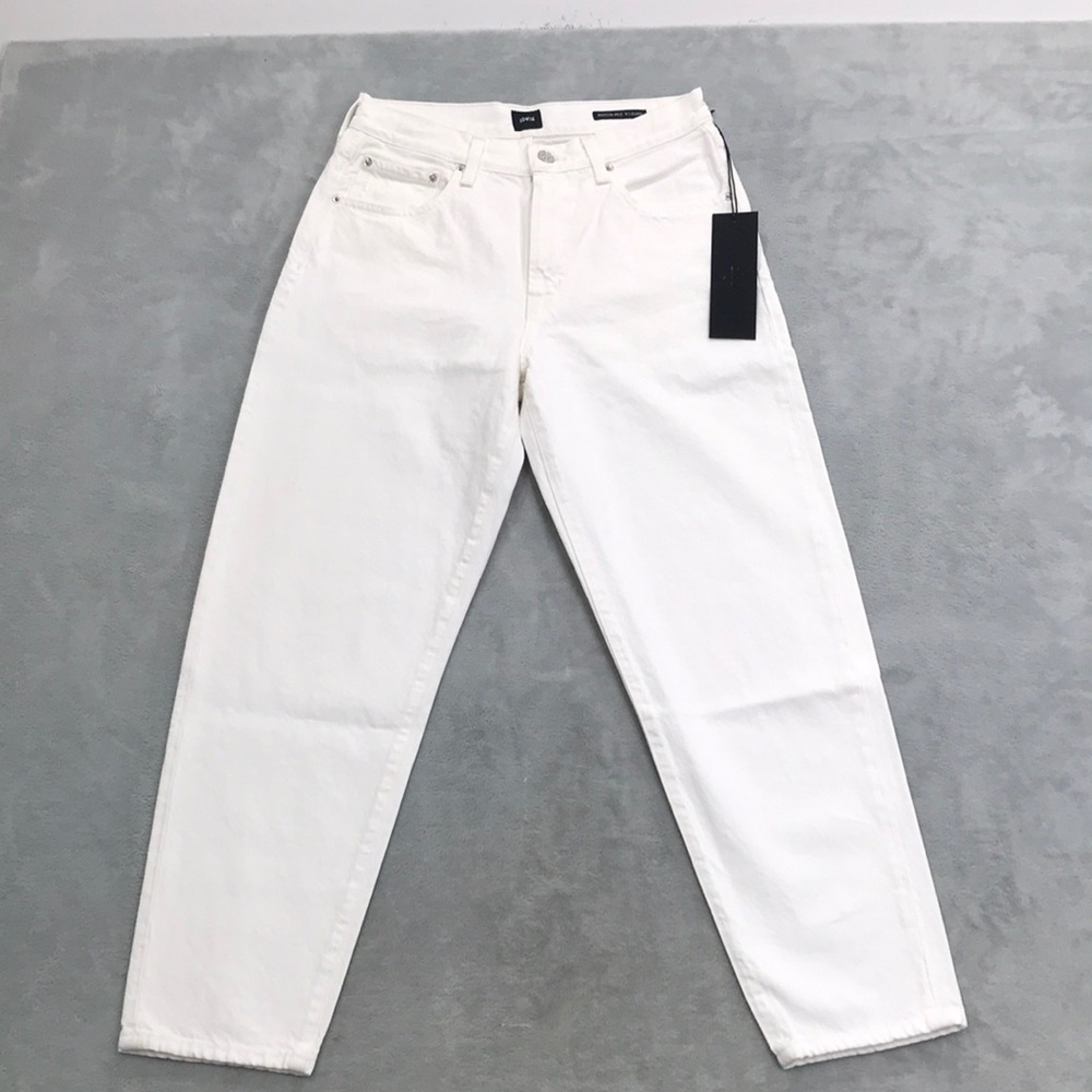 Edwin Women's Madison Ankle Jeans In Eggshell  Size 26 New